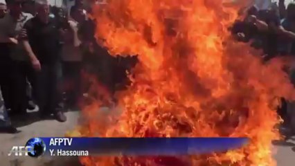 Palestinians in Gaza mark Naksa Day