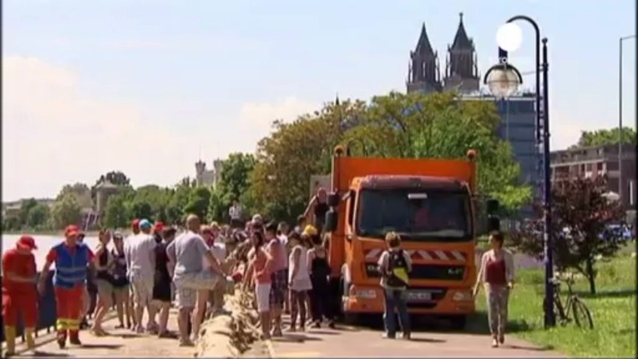 Inondations : la crue de l'Elbe bat des records