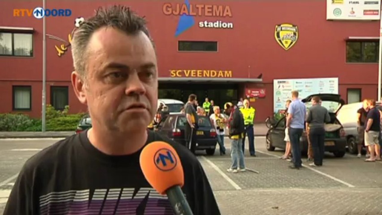 Tientallen Veendam-supporters nemen afscheid - RTV Noord