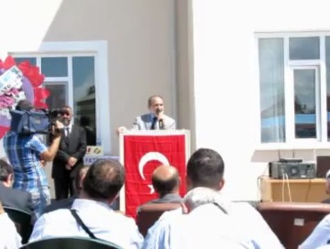 Yalıhüyük'te Kuran Kursu ve müftülük binası açılış konuşmaları