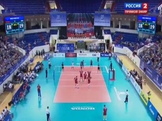 волейбол Россия - Иран 1