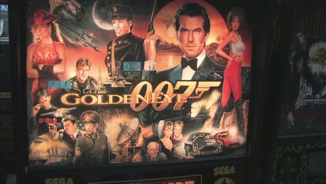 Classic Game Room - GOLDENEYE 007 pinball machine review