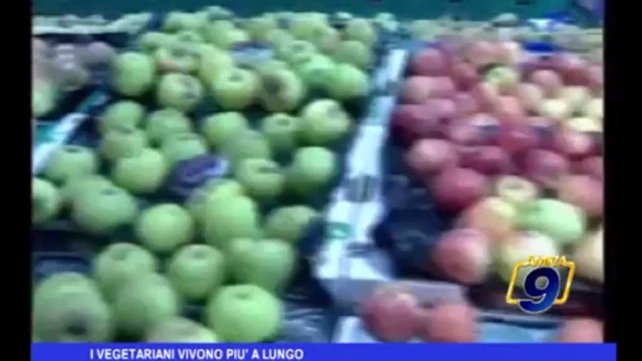 I vegetariani vivono più a lungo