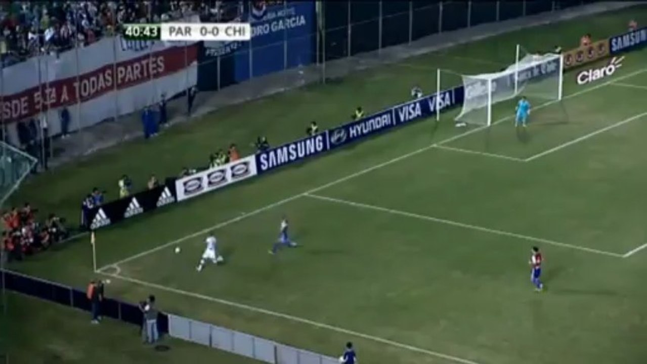 In Deckung! Vargas ballert Paraguay ab