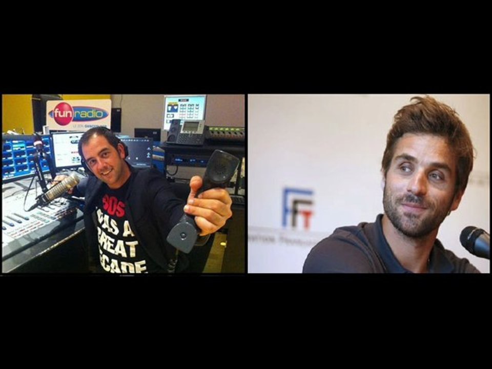Roland-Garros : Arnaud Clément piégé par Olivier Bourg sur Fun Radio (Canular téléphonique)