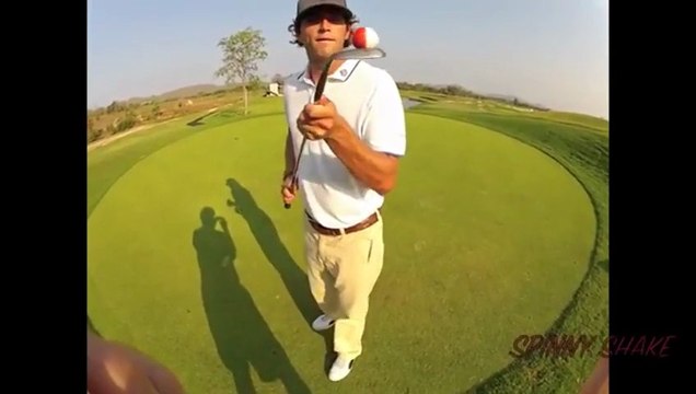 Amazing Golf Ball Juggler