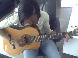 Lonely day - Cover/reprise guitare classique   chant