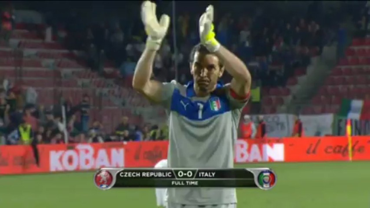 Qualif CdM 2014 - L'Italie ramène un nul de Prague