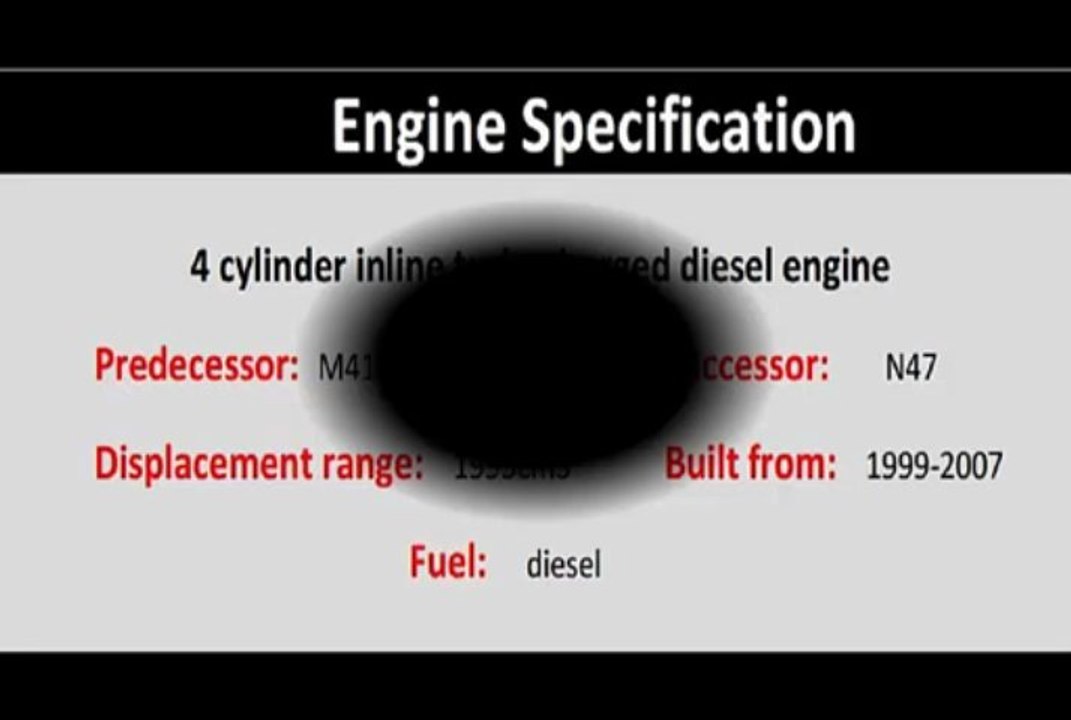 BMW N47D20 Engine Specifications & Problems