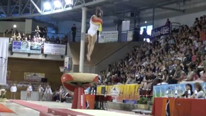 FFGYM - Andreea Munteanu (ROM), 2013 Match France-Roumanie, Saut
