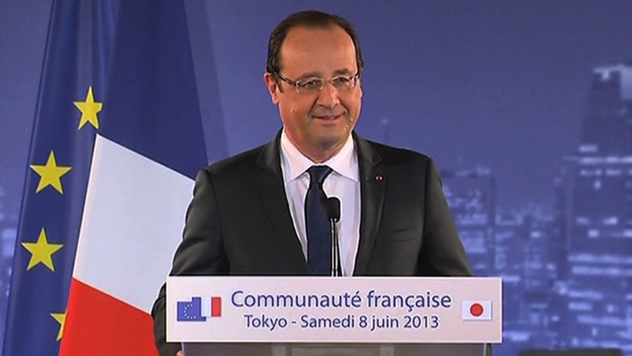 Discours du président de la République devant la communauté française de Tokyo