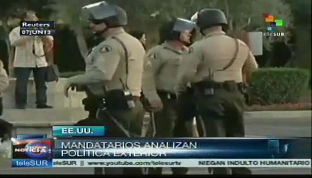 En breve, iniciarán cumbre presidentes de EE.UU. y China