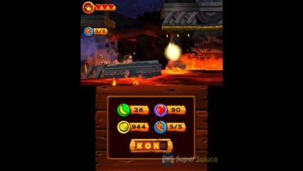 Soluce Donkey Kong Country Returns 3D : 8-3 Train d'Enfer