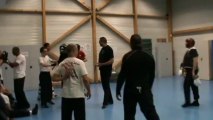 Combat de Krav Maga.