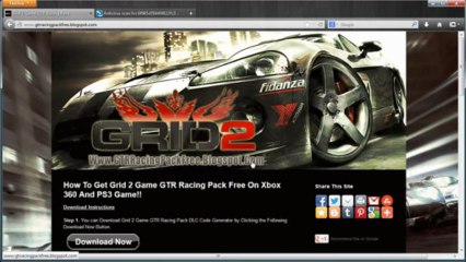 How to Get Grid 2 GTR Racing Pack DLC Free