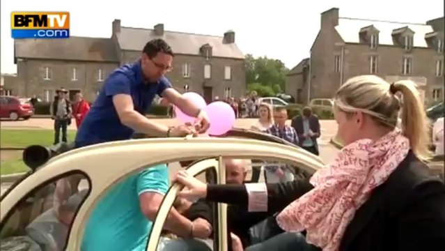 Plélan-le-Petit célèbre son premier mariage gay dans la bonne humeur - 08/06