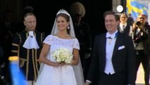 Svezia: la principessa Madeleine si è sposata