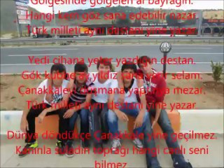 çanakkale içinde vurdular beni