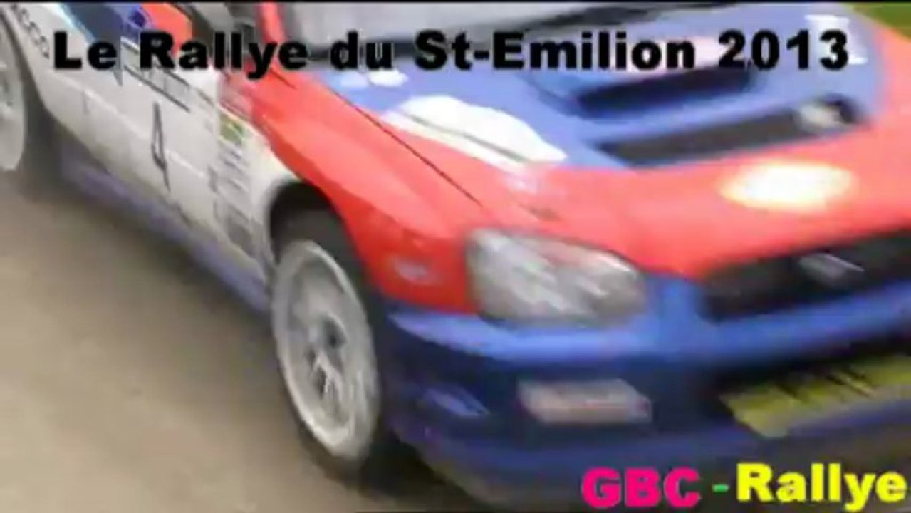 Rallye du Saint Emilion 2013