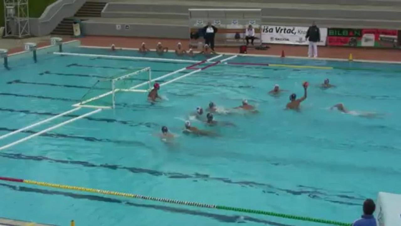 Water Polo : Moldavie - France 1er Quart Temps