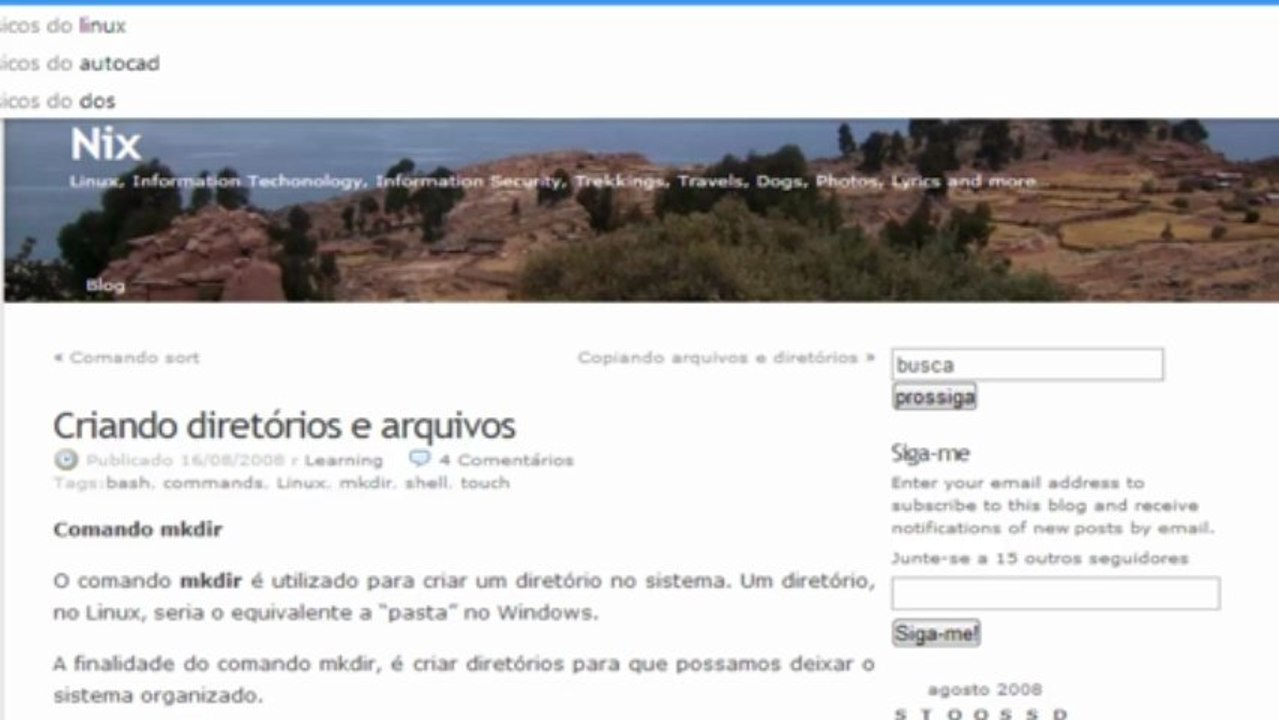Comandos do Linux - Uso eficiente e avançado #3