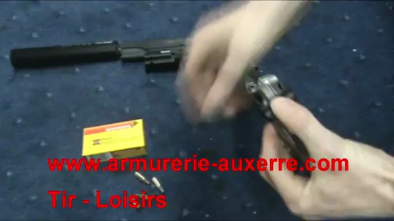 Pistolet Walther Colt 1911 Rail Gun calibre 22lr