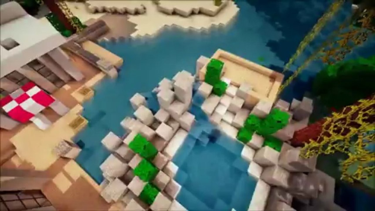 Minecraft Lets Build: Modern House 6 - Part 13 + Download