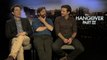 Bradley Cooper, Zach Galifianakis And Ed Helms Interview -- The Hangover Part III