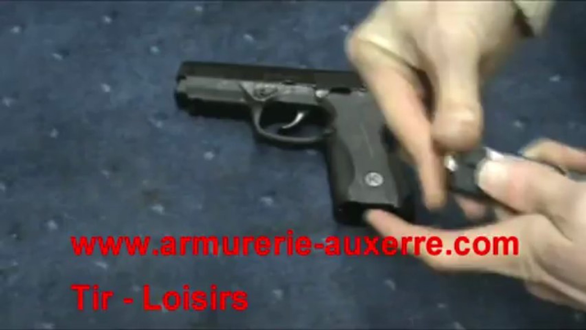 Pistolet d'alarme PK4 Kimar 9mm PAK - Pelta Defense