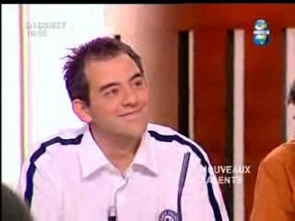 Olivier Bourg invité sur Direct 8