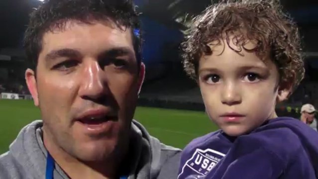 Rugby - Réaction Yoann Boulanger, entraîneur de l'USB - champion de France de Fédérale 1