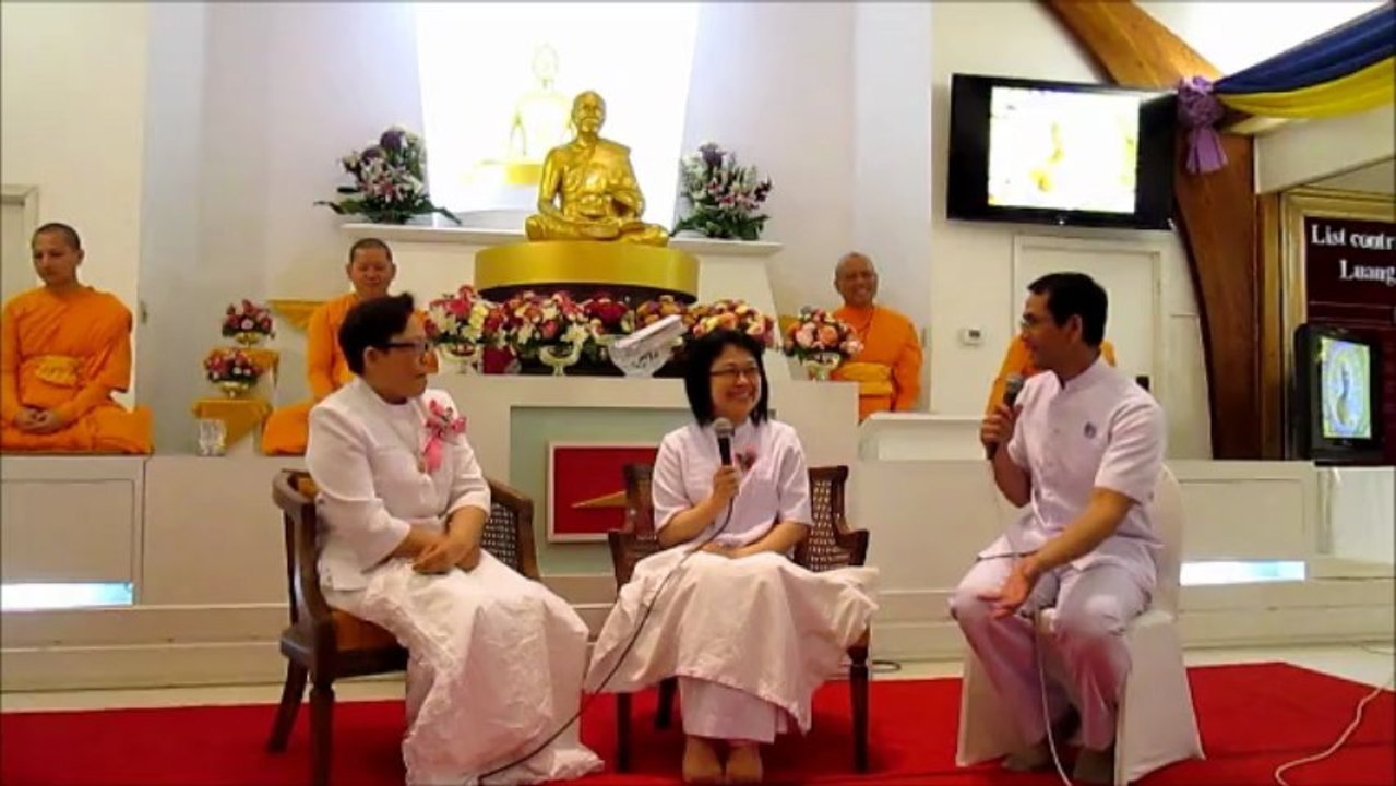 Seattle Meditation Center: Casting of Luang Pu Image (Interview)