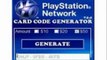 Gratuit Playstation Network PSN Code Generator Générateur ( FREE Download ) June - July 2013 Update