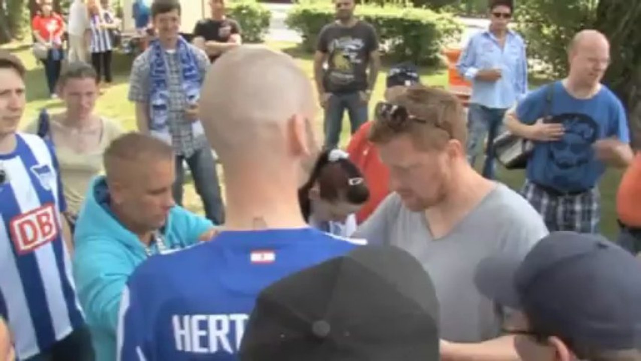 Hertha in Liga eins: Zecke wird nicht Angst und Bange