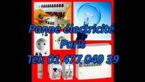 Panne électricité Tél: 01 477 049 39