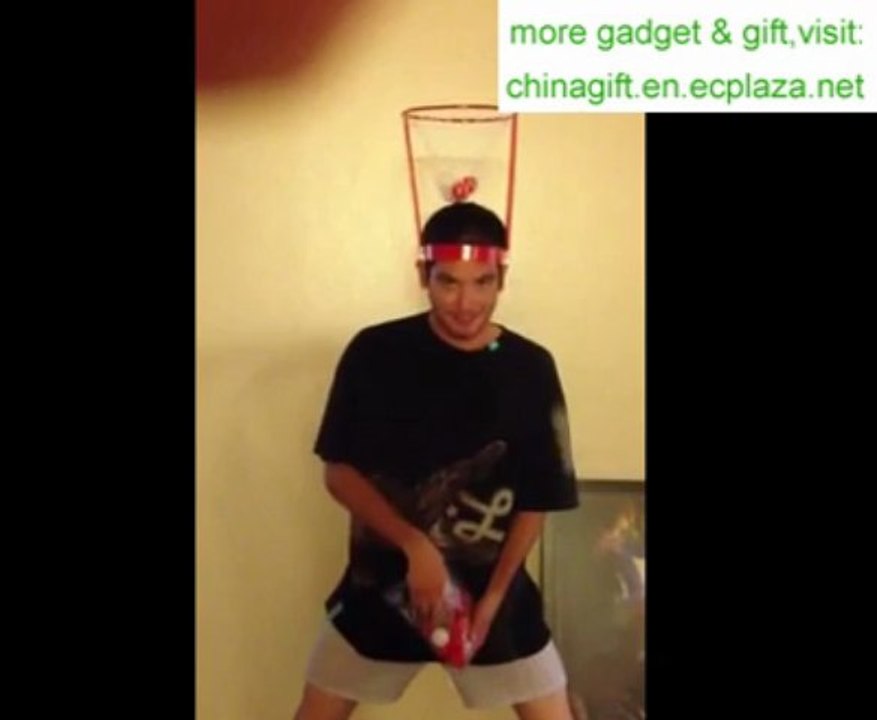 The Original Basket Case Headband Hoop Game