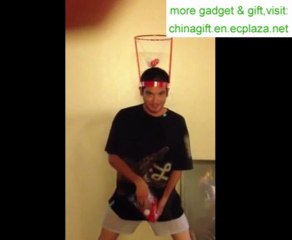 The Original Basket Case Headband Hoop Game