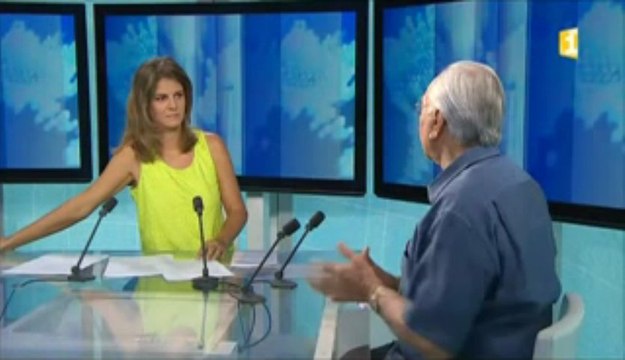 Le président Gaston flosse Invité du journal