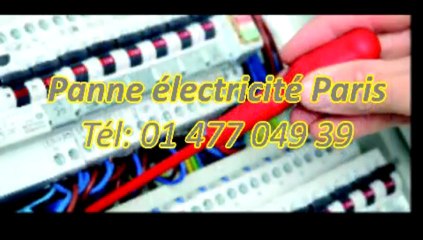 Panne électricité Tél: 01 477 049 39