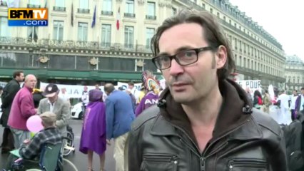 Des pères séparés manifestent à Paris pour l'égalité parentale - 09/06