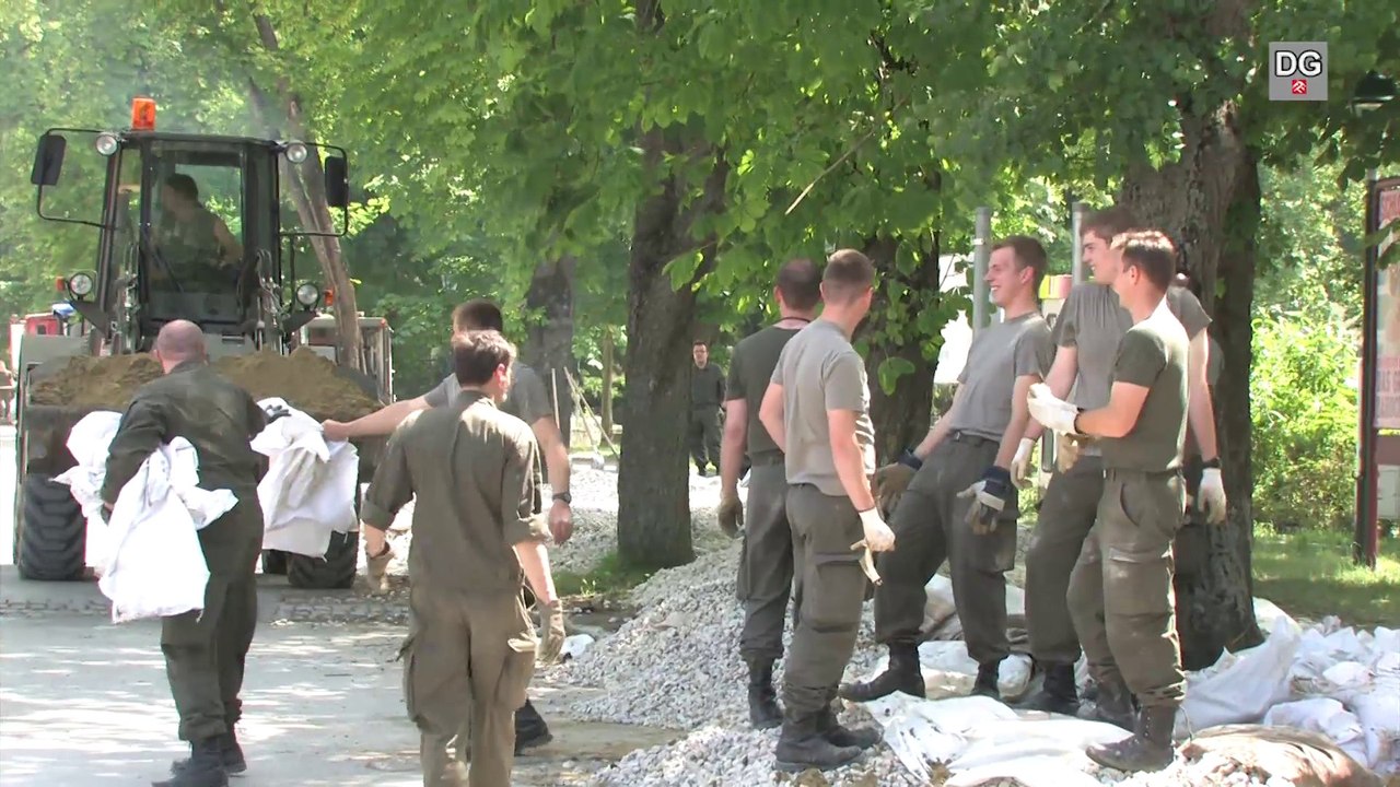 Hochwasser - Bundesheer Katastropheneinsatz NÖ