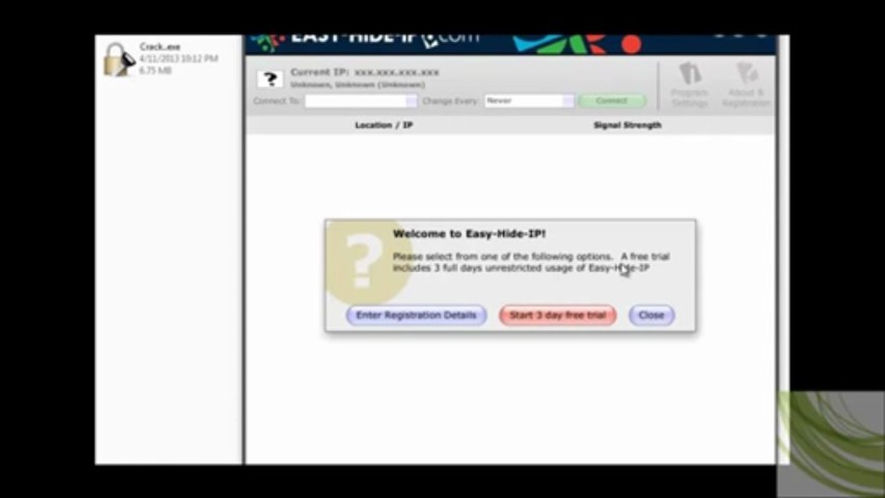 Hide IP Easy 2013 Full Version With Crack.