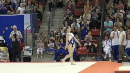 FFGYM - Emeline Magniant, 2013 Match France-Roumanie, Sol