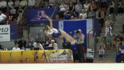 FFGYM - Grâce Charpy, 2013 Match France-Roumanie, Sol