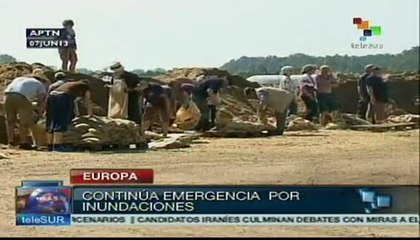 Inundaciones dejan pérdidas multimillonarias en Europa Central