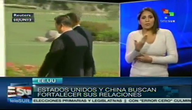 Xi Jinping y Barack Obama se reúnen en California