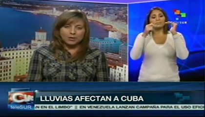 Скачать видео: Intensas lluvias dejan severos daños en occidente de Cuba