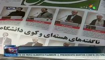 Debate de candidatos acapara medios de comunicación en Irán