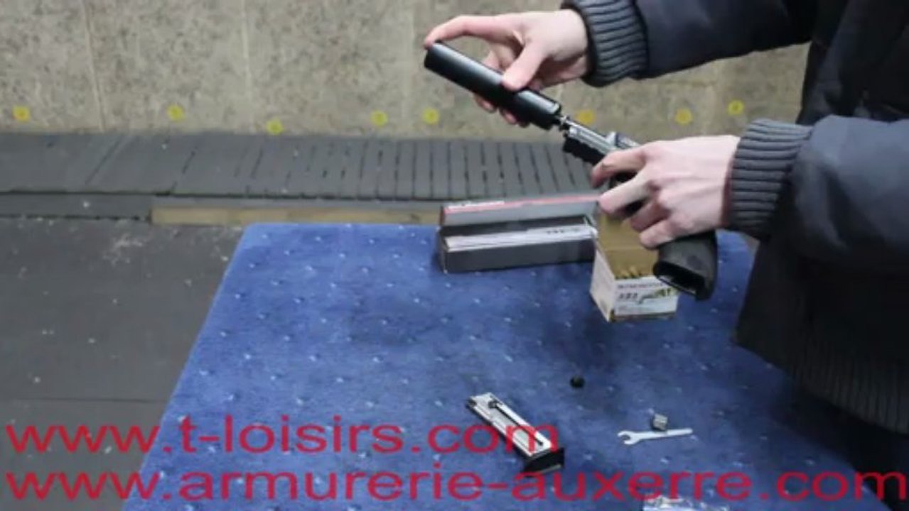 Pistolet Walther SW MP 22, calibre 22 lr