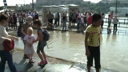 Hongrie: record du Danube à Budapest